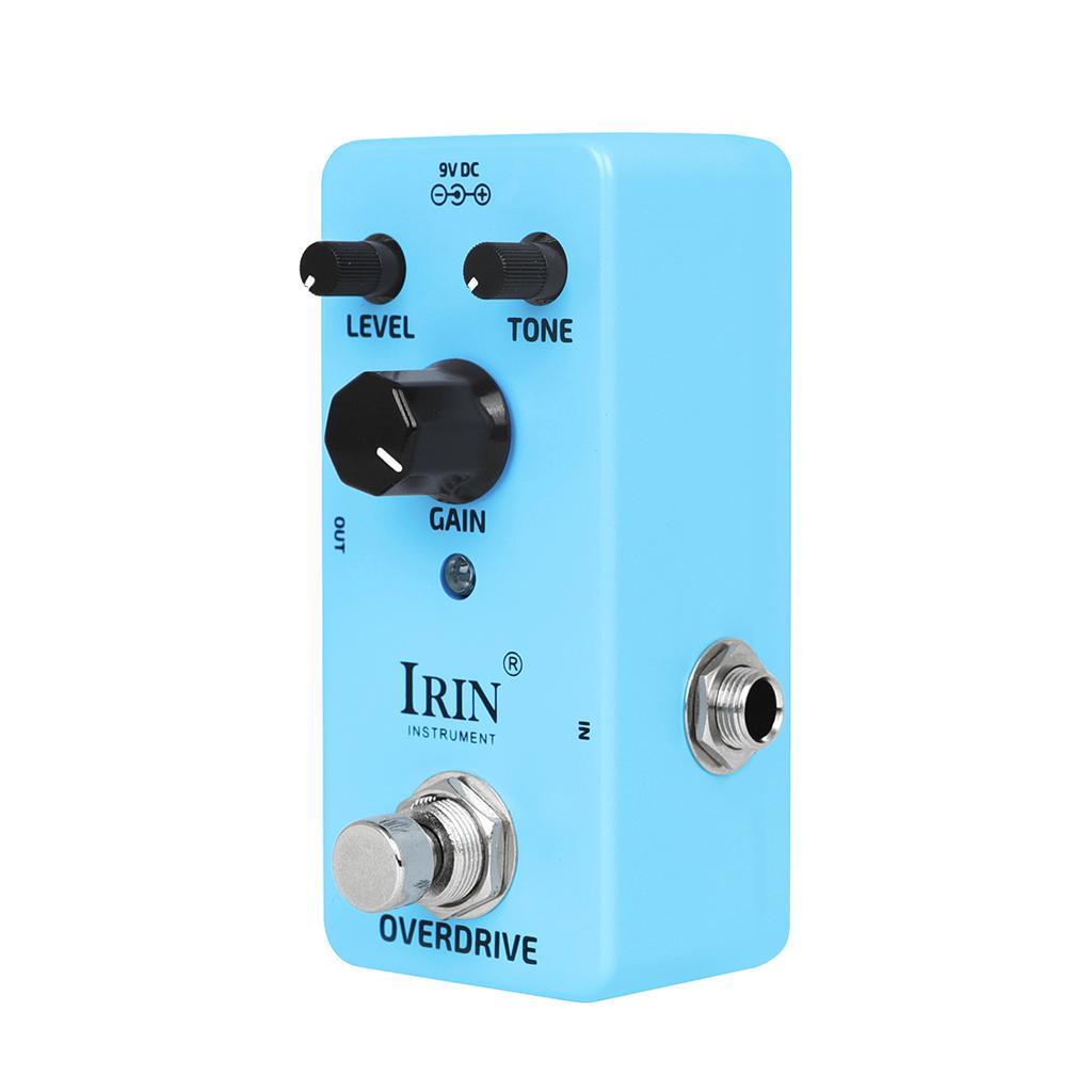 IRIN XG-4 Guitar Overdrive Effect Pedal Single Digital Analog Effects Pedal True Bypass Electric Guitar/Bass Accessories