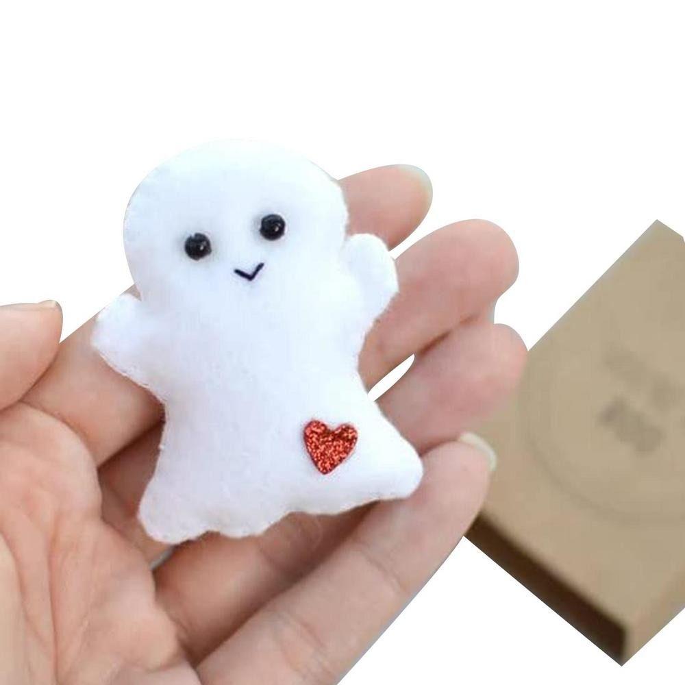 Halloween Ghost Matchboxes Mini Cute Ghost Matchboxes Gift With Cards Halloween Boo Signs Halloween Party Favor Supplies