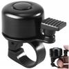 R0089_Black - Loud Metal Bicycle Bell for Black Bike