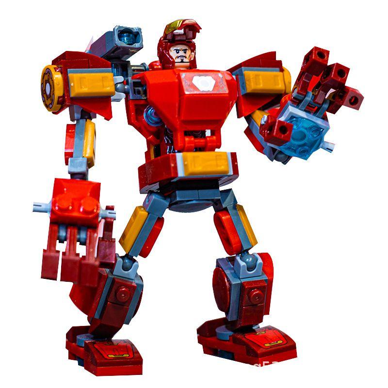 Avengers Building Block Figures Create Your Own Heroes With This Diy Set