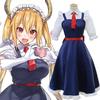 Miss Kobayashis Dragon Maid Tohru Kobayashi Halloween Dress Cosplay Costume