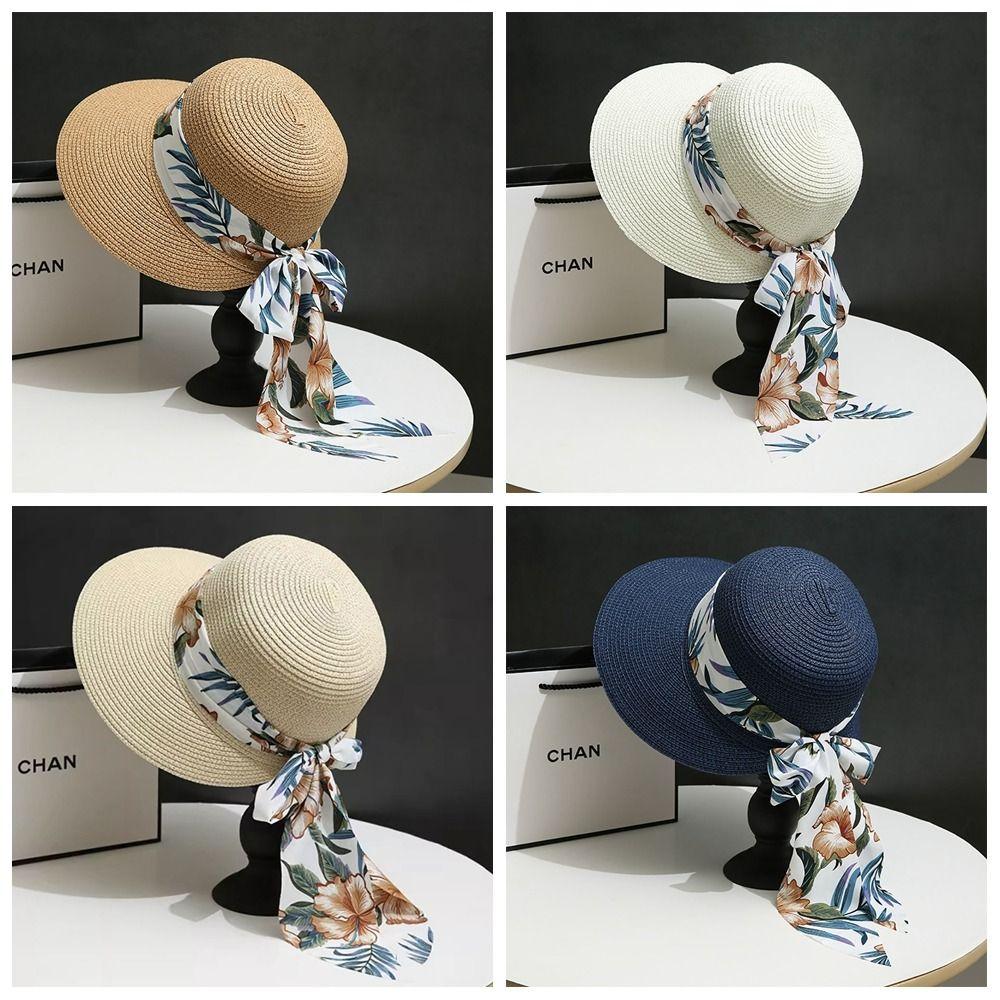 Wide Brim Sun Cap Foldable Beach Cap Summer Bucket Hat