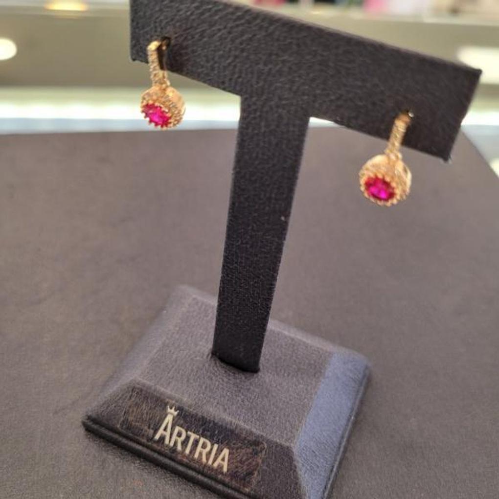 ARTRIA One Cubic E Mini Me Earrings APSERFR0003WHF