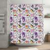 Rainbow Pride Shower Curtain Lgbt Bathroom Decor Transgender Flag Shower Liner Lgbtq+ Washable Backdrop
