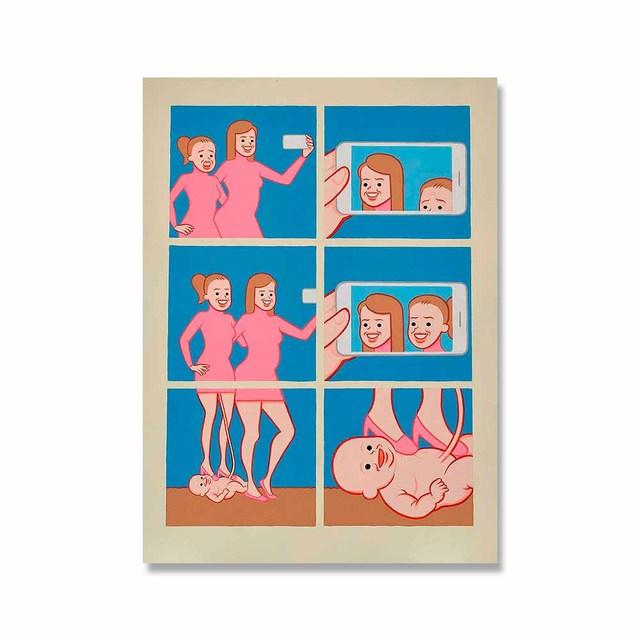 Αφηρημένη αφίσα Σύγχρονης Τέχνης Joan Retro Fun Printmaking Μοντέρνος καμβάς Ζωγραφική Υπνοδωμάτιο Σαλόνι Τοίχος Nordic Home Decor