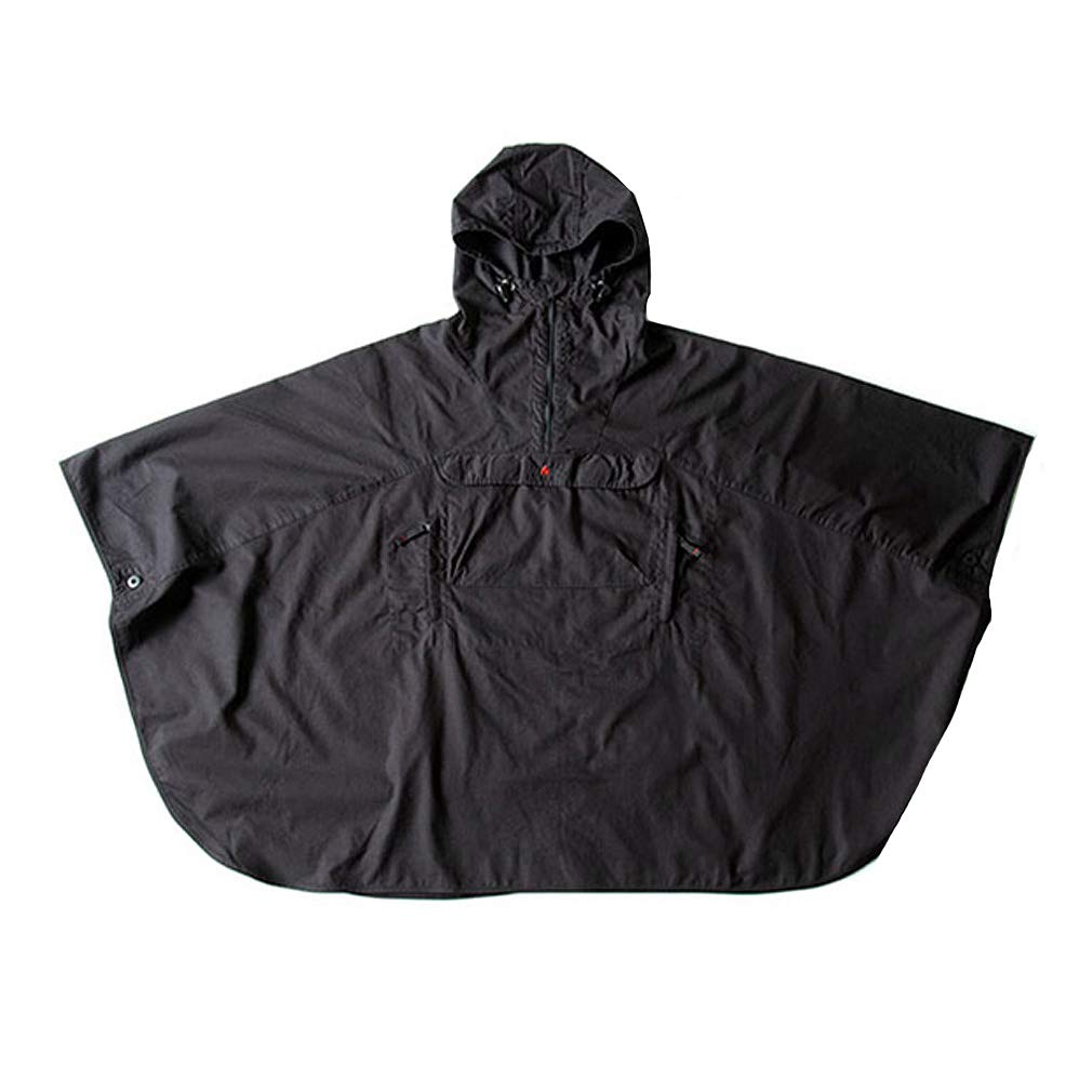Fireproof Poncho Black