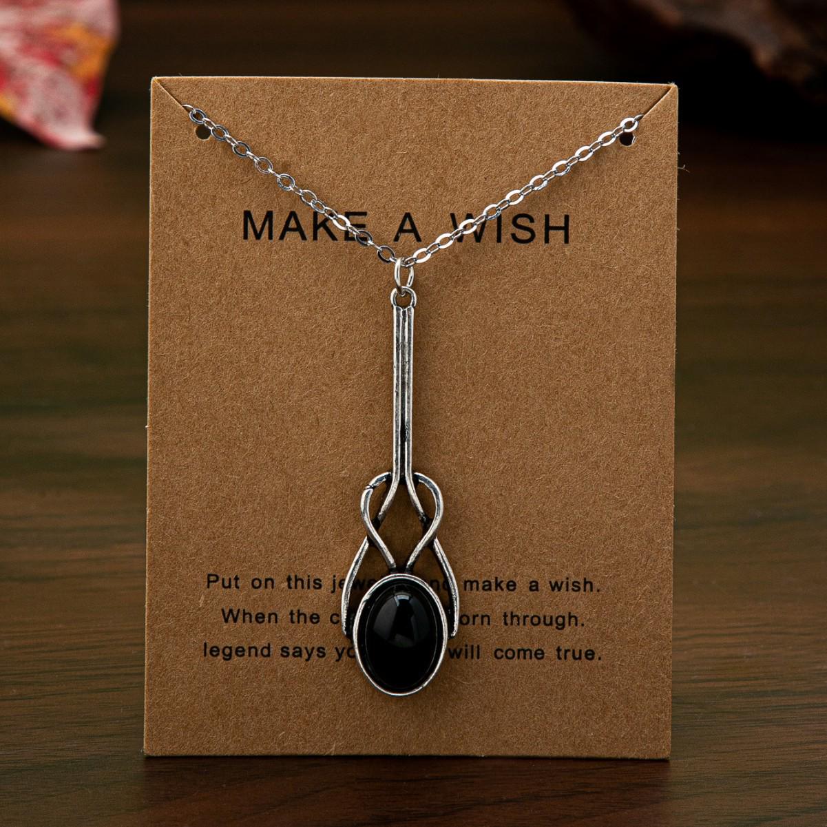 

Elegant Personalized Women s Necklace чёрный