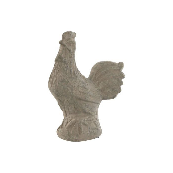 Figurine décorative poule - Home ESPRIT - Finition vieillie - 25x16x32 cm - Multicolore
