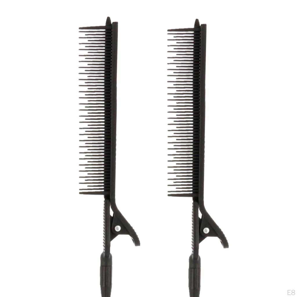 Clip Tail Comb, Heat Resistant, Precision Highlighting in for Evening Hair Styling,