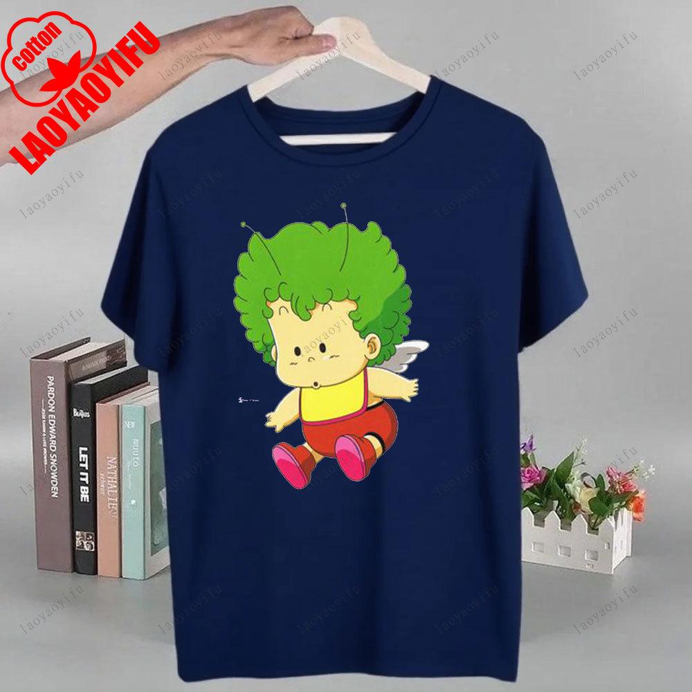 Arale T-shirts Women Graphic Japanese Manga Tshirt Breathable Camisetas Fashionable and Casual Cotton Short Sleeved Round Neck