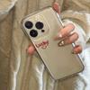 Cute Get Lucky Apple Cell Phone Case For iPhone 16 15 11 12 14 13 Pro Max Mini XSM XR 7 8 Plus Kawai Happy New Year Silica Cover