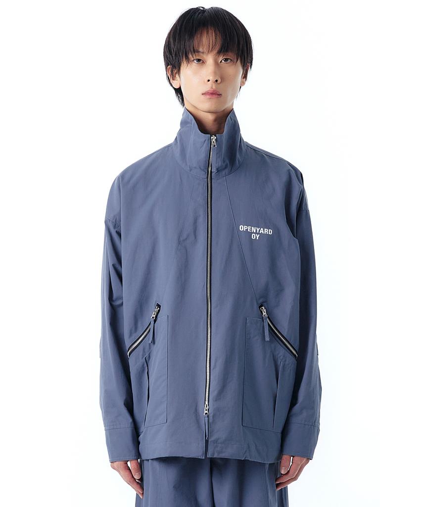 Openyard(Oy) W.L Zipper Field Jacket-Stone Blue