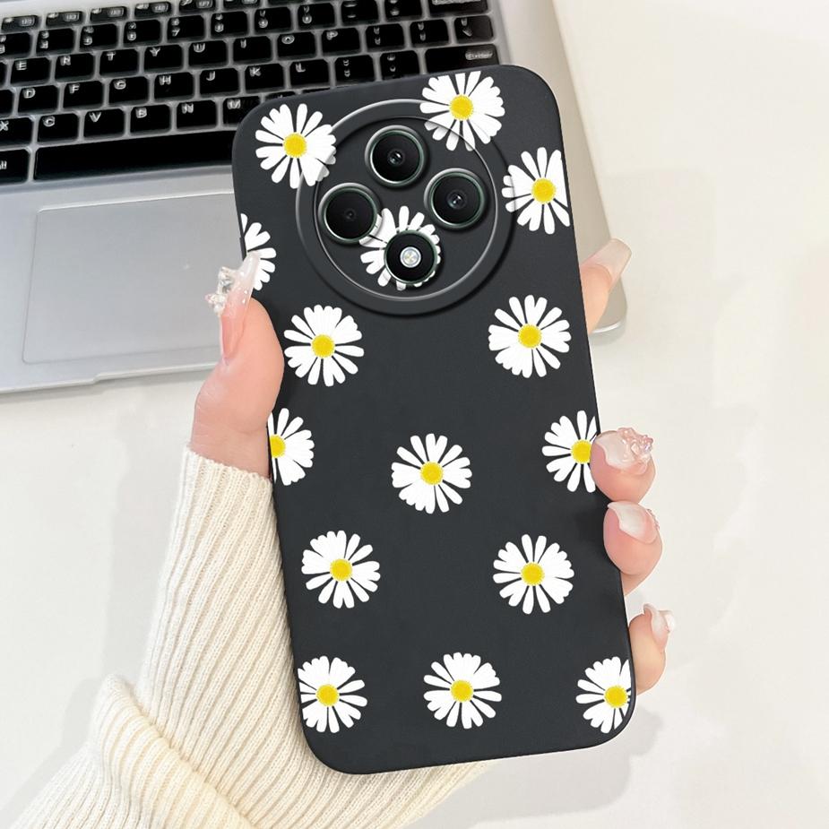 Für Oppo Reno12 F 4G Hülle CPH2687 Neue Luxus Candy Lackierte Abdeckung Stoßfeste Handyhülle Für Oppo Reno 12F Reno12 FS 5G Weiche Hülle