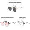 Fashion Eyewear For Men With Uv400 Protection And Pink Gradient Lenses For Street Style And Travel