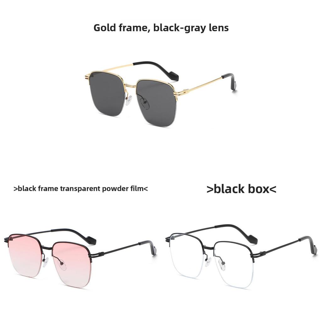 Fashion Eyewear For Men With Uv400 Protection And Pink Gradient Lenses For Street Style And Travel