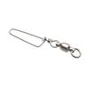 5/10pcs Durable Solid Ring Size 0# To 8# Rolling Swivel Heavy Duty Ball Fishing Snap Connector with Pin Bearing Barrel