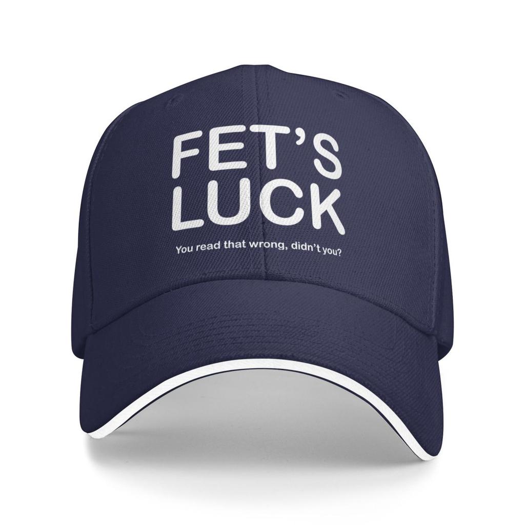 Baseball Caps Fets Luck Trendy Meme Fun Customized FeUnisex Unisex Sport Summer Caps