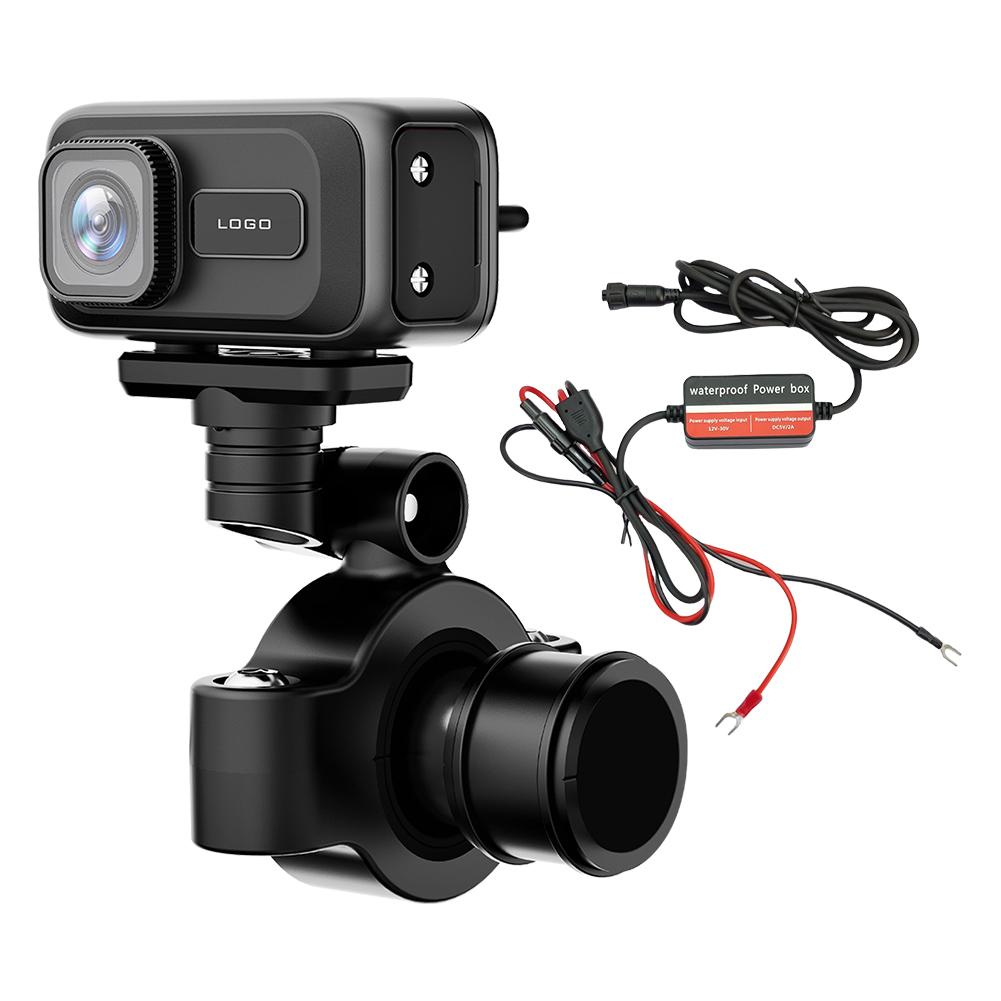 1080P Motorcycle Dash Cam Waterproof Motorcycle DVR Camera WiFi APP Driving Video Recorder 24h Parking Monitor for Motorcycles