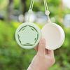 200ml Foldable Silicone Cup With Lid Lanyard Design Collapsible Retractable Cup Portable Drinking Cup Outdoor Travel