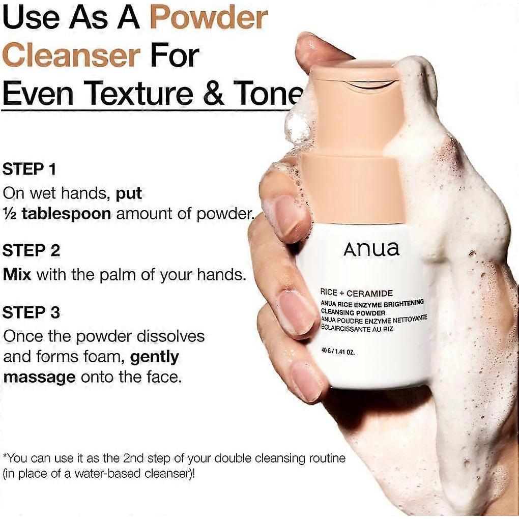 ANUA Rice Enzyme Brightening Cleansing Powder