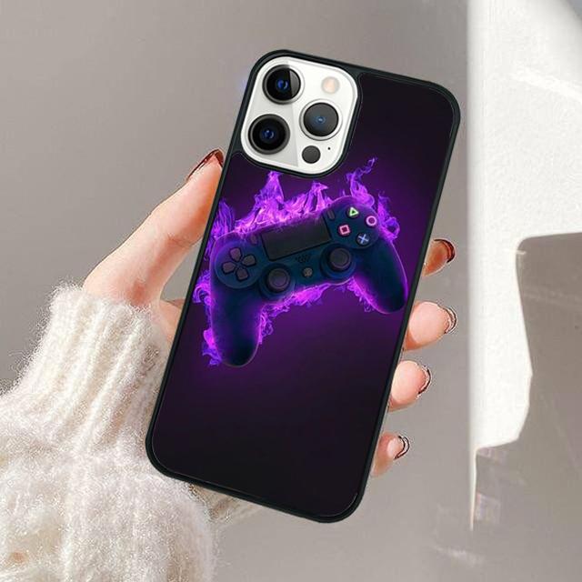 Game Controller Phone Case For iPhone 17 Air 14 15 16 16e 13 12 Max Cover For Apple iPhone 17 Air 11 Pro Max Plus Coque