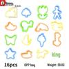 Children's Animal & Geometric Clay Mold Set with Play-Doh Cutters and Rolling Pin
