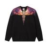Felpa da uomo oversize con cappuccio con stampa Ala Fantasma Design Serpente Fulmine Abbigliamento Casual