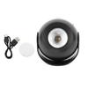 Motion Sensor Night Light USB Rechargeable 3 Lighting Modes Rotating Wireless Wall Light for Bedroom Bathroom Kitchen