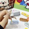 Hello Kitty Penguin Leather Wave Pattern Phone Case with Stand
