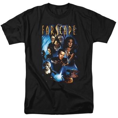 Maglietta da adulto con licenza Farscape Copertina Fumetto