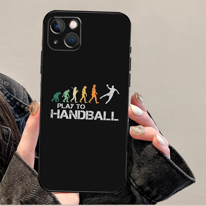 Handball Handballer Phone Case For iPhone 17 Pro Max 11 14 15 16 Pro Max 12 13 Mini 16 Plus 16e 17 Air Cover