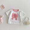 Children Cartoon Cat Tee Summer T Shirt Toddler Fashion Casual Clothing for Girls