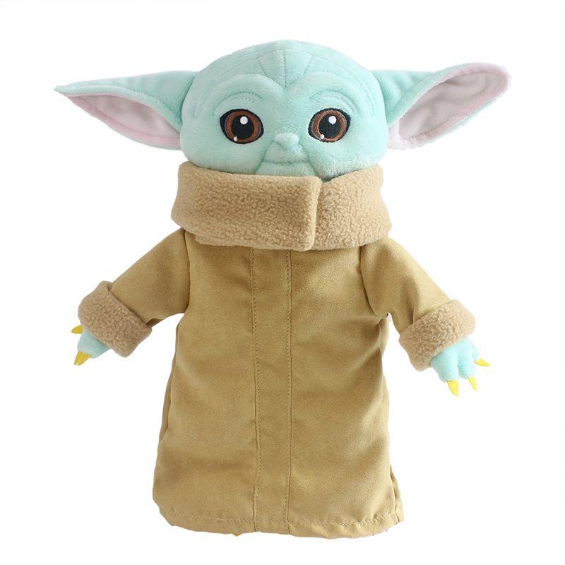 Adorable 30cm Baby Yoda Plush Toy With Removable Clothes Perfect For Kids And Fans