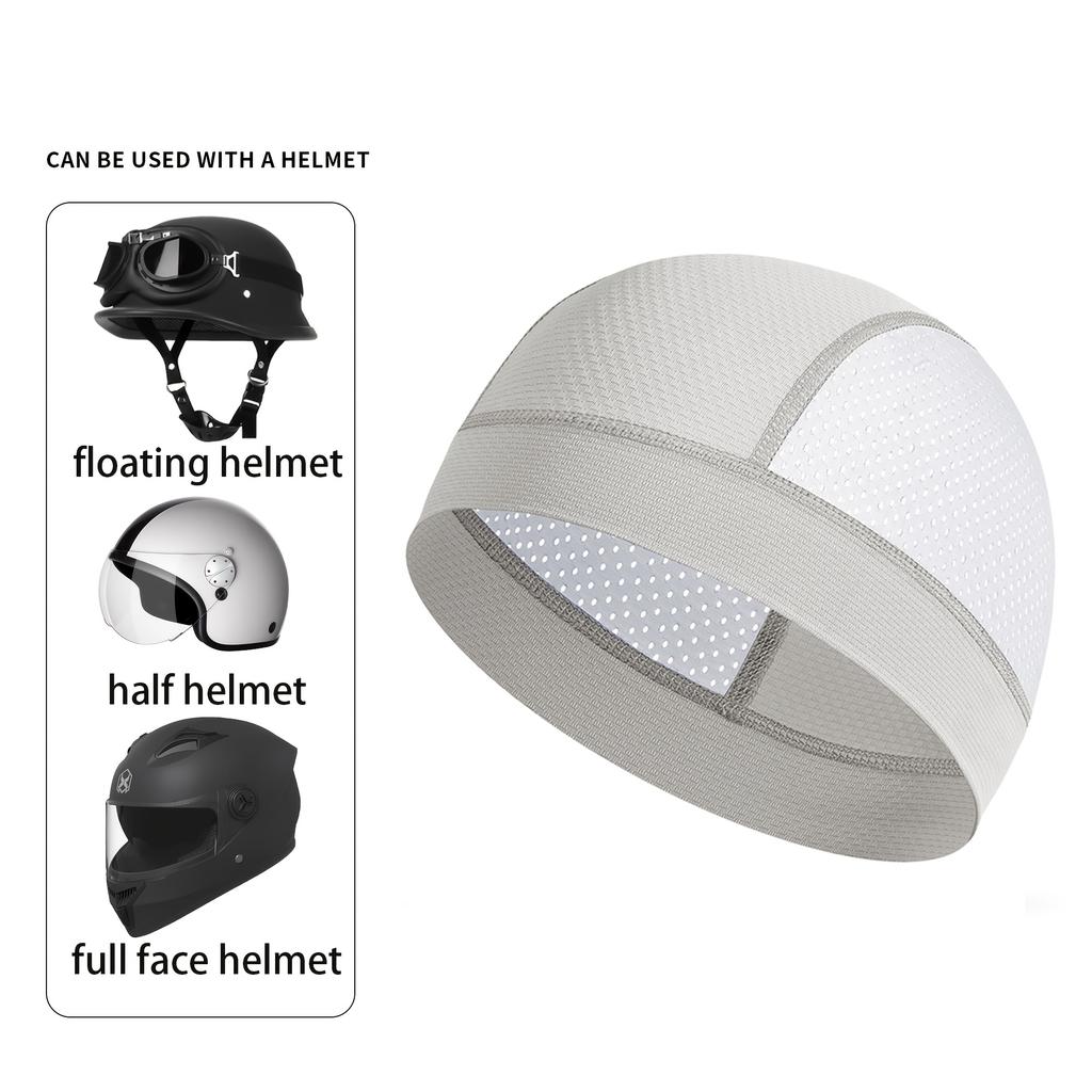 A Cap Designed for Outdoor Cycling In Spring And Summer, Featuring a Breathable Mesh Fabric. This Fitness Beanie Is Portable And Quick-Drying
