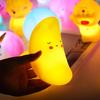 Led Night Light Cute Gift Lovely Table Lamp White Creative Desk Minimalist Battery Switch For Home Decoration Atmosphere Girl