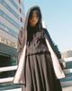 Loaegsyueol Fleece Reversible Hood Muffler_Black
