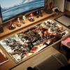 Anime Attack-on-Titan Color Mouse Pad Large Gaming Table Cushion Non-slip Laptop Tablet Big Mousepad XXL Mat Mini PC Playmat With Lock Edge