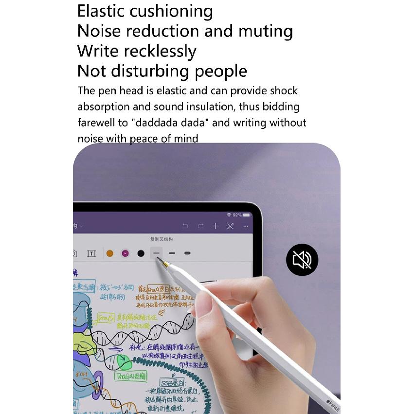 Pencil Tips For Apple Pencil 1/2 Gen Replacement Crystal Diamond Tips For iPad Pencil 1/2 Anti-wear Stylus Pen Tips
