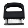 48-Needle Meat Tenderizer with Ergonomic Handle Stainless Steel Steak Needle Tool for Breaking Connective Tissue Fast Marinating Essential Kitchen