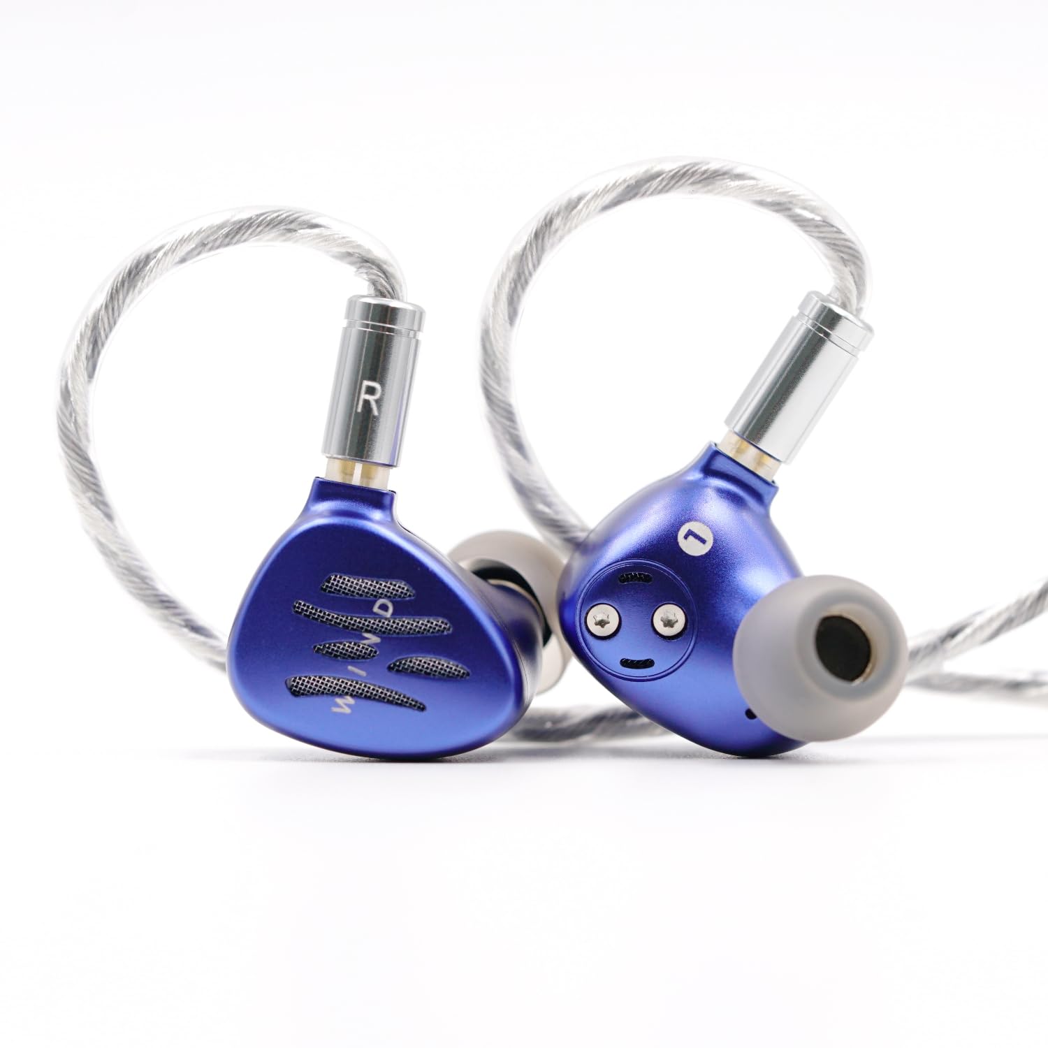 

Coil Bone Conduction Dynamic Hybrid Earphones Wind Indigo Earphone Case Included []BQEYZ + (4.4mm)
