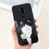 For LG G7 ThinQ G7 Plus Case Luxury Soft Silicone TPU Bumper Phone Cover for LG G6 G6+ Plus Capa Panda Rabbit Goothic Style Case