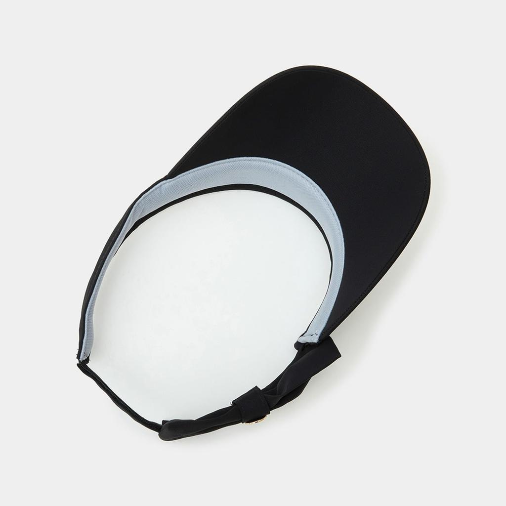 [Callaway] Women's Sun Visor (Side Ribbon, Size Adjustable)  Golf Hat  C24191209 1010Black