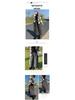Women's A-Line Brown Plaid Wool Skirt - High Waist, Loose Mid-Length, Warm Floral Design, 2026 Early Spring Collection