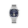 Citizen Mechanical Movement Stainless Steel Strap Watch Unisex Blue Dial NH9130-84L