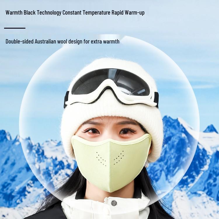 Women's Windproof and Coldproof 2025 Face Mask - UV Protection, High-Value, Autumn/Winter, Northeast Anti-Freeze Design.