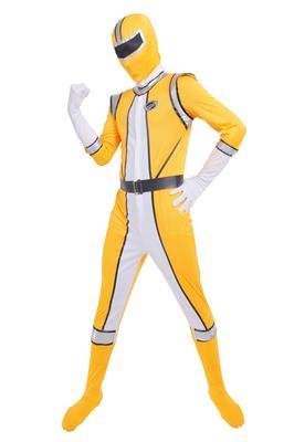 Clearstone Cosplay Halloween Cos Ranger Unisex Yellow