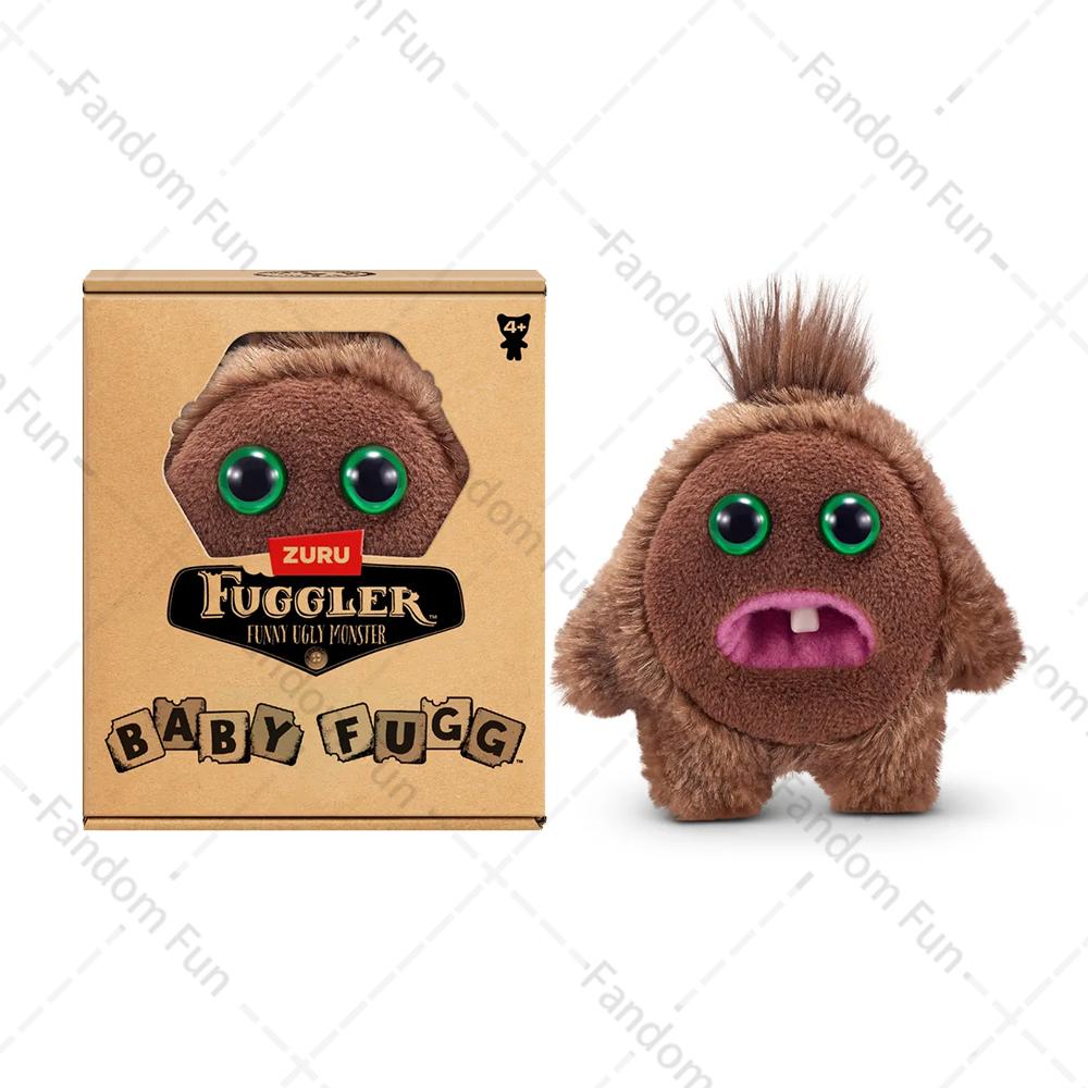 Baby Fugg Monster Plush Doll Rabid Rabbit Funny Ugly Hedge Grog Screech Wide-Eyed Teeth Monster With Box