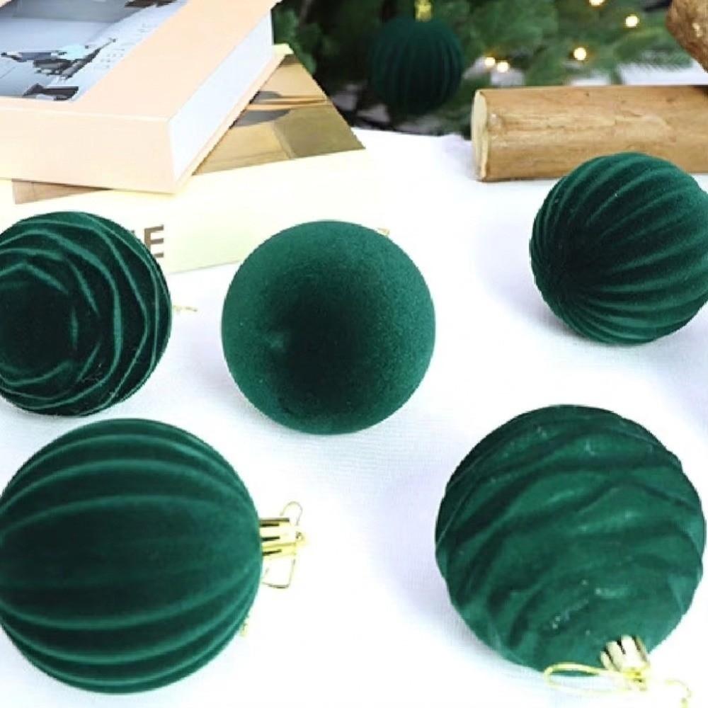 12pcs/set Shatterproof Christmas Hanging Balls 6cm Xmas Tree Ornaments New Year Gifts