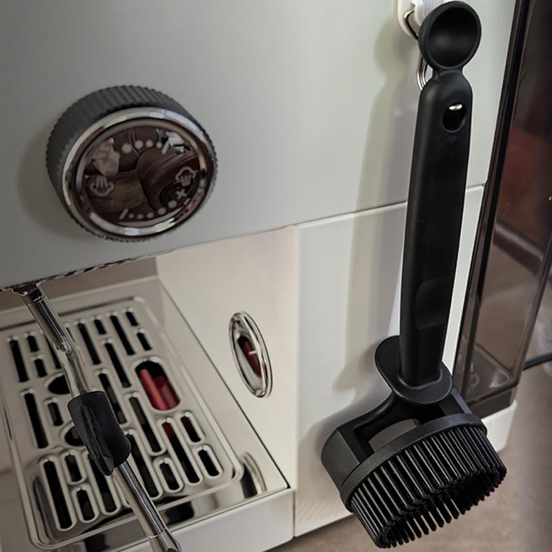 Coffee Machine Maintenance Brush Soft Bristles Office Espresso Cleaner with Long Handle Coffee Shop Cleaning Supplies