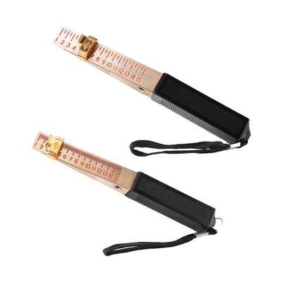 Vernier Feeler Gauge Feeler Gauge  Shaped Vernier Feeler Gauge 1-15mm House Engineering Inspection Flatness Measuring Tool